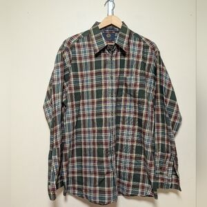 Viyella Plaid Button Down Shirt Men’s XL Traditional Fit